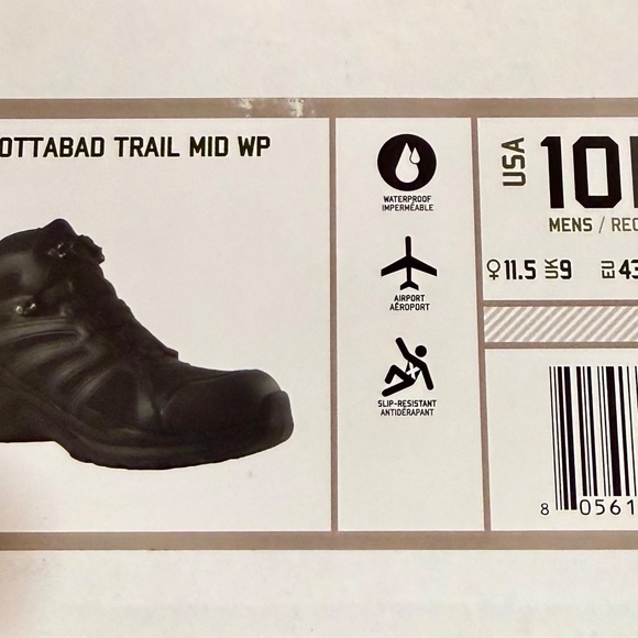 Altama Aboottabad Trail Mid WP Elite Black Boots - Picture 6 of 6